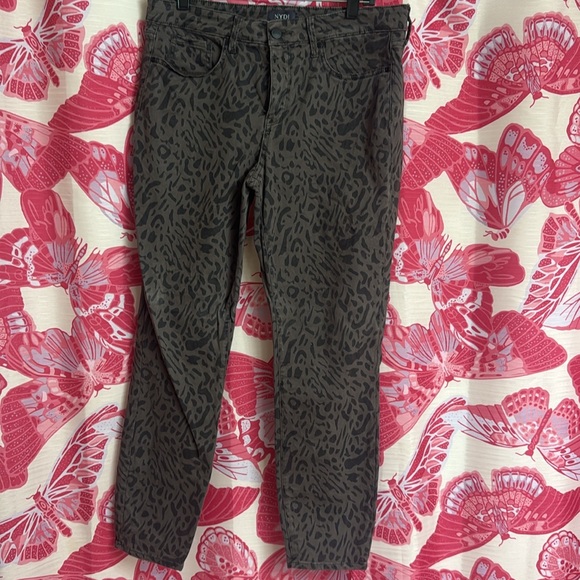 NYDJ Animal Print Jeans - Picture 1 of 4